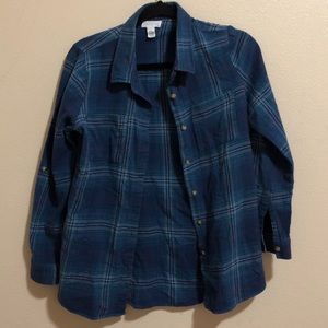 Tilly’s Full Tilt Blue Flannel